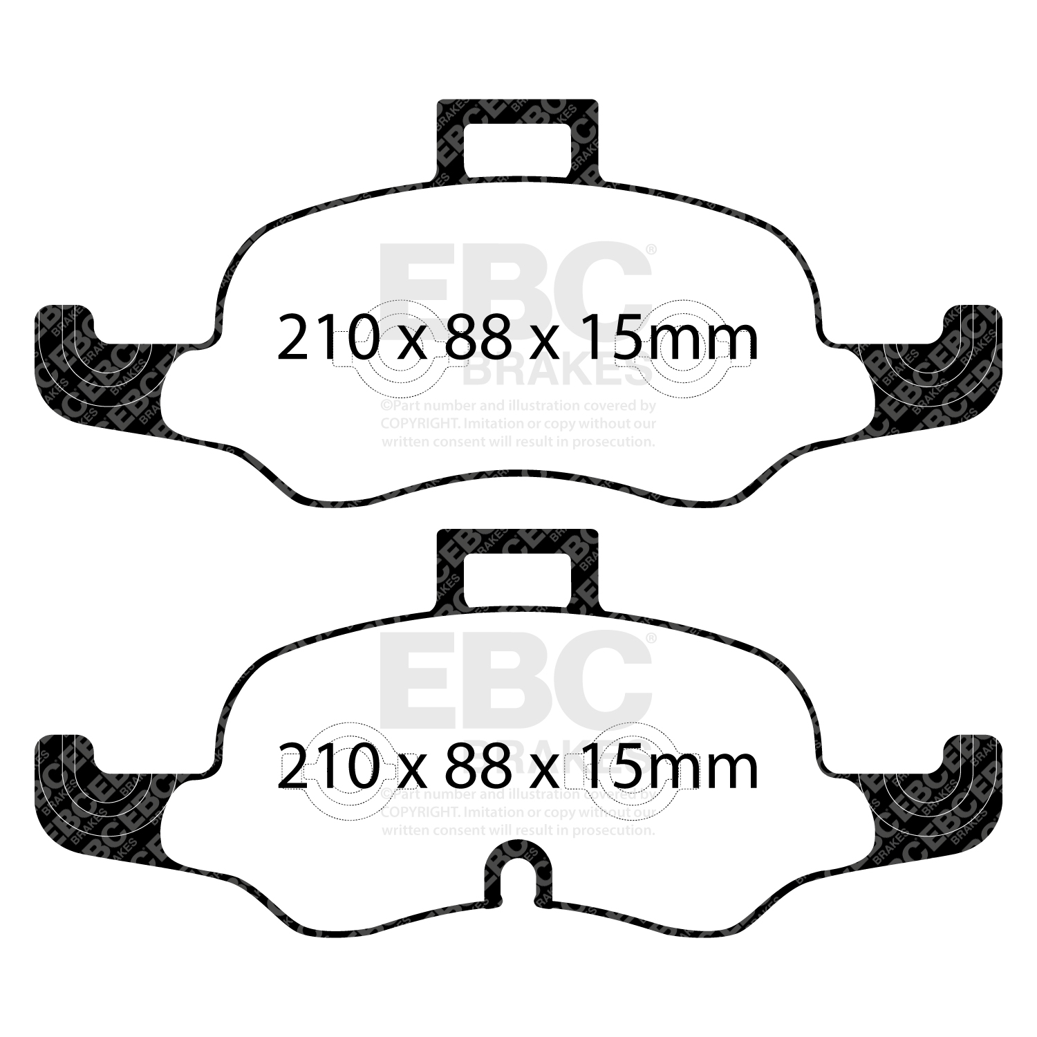 Remblokset EBC Brakes DP42447R