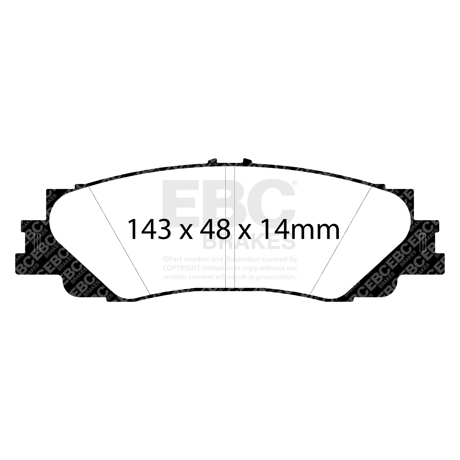 Remblokset EBC Brakes DP42461R