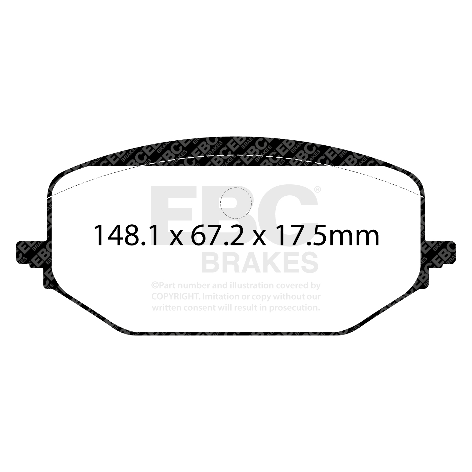 Remblokset EBC Brakes DP42476R