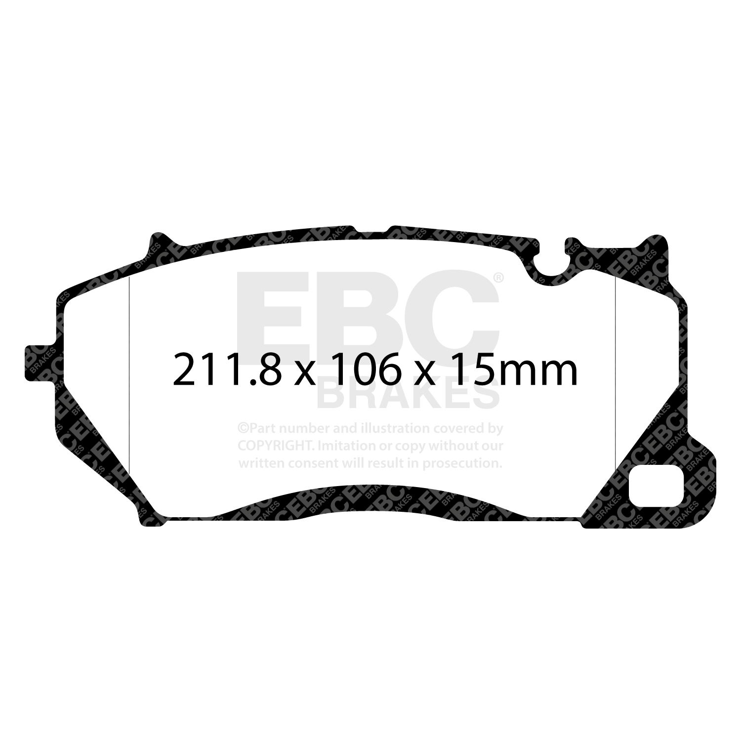 Remblokset EBC Brakes DP42492R