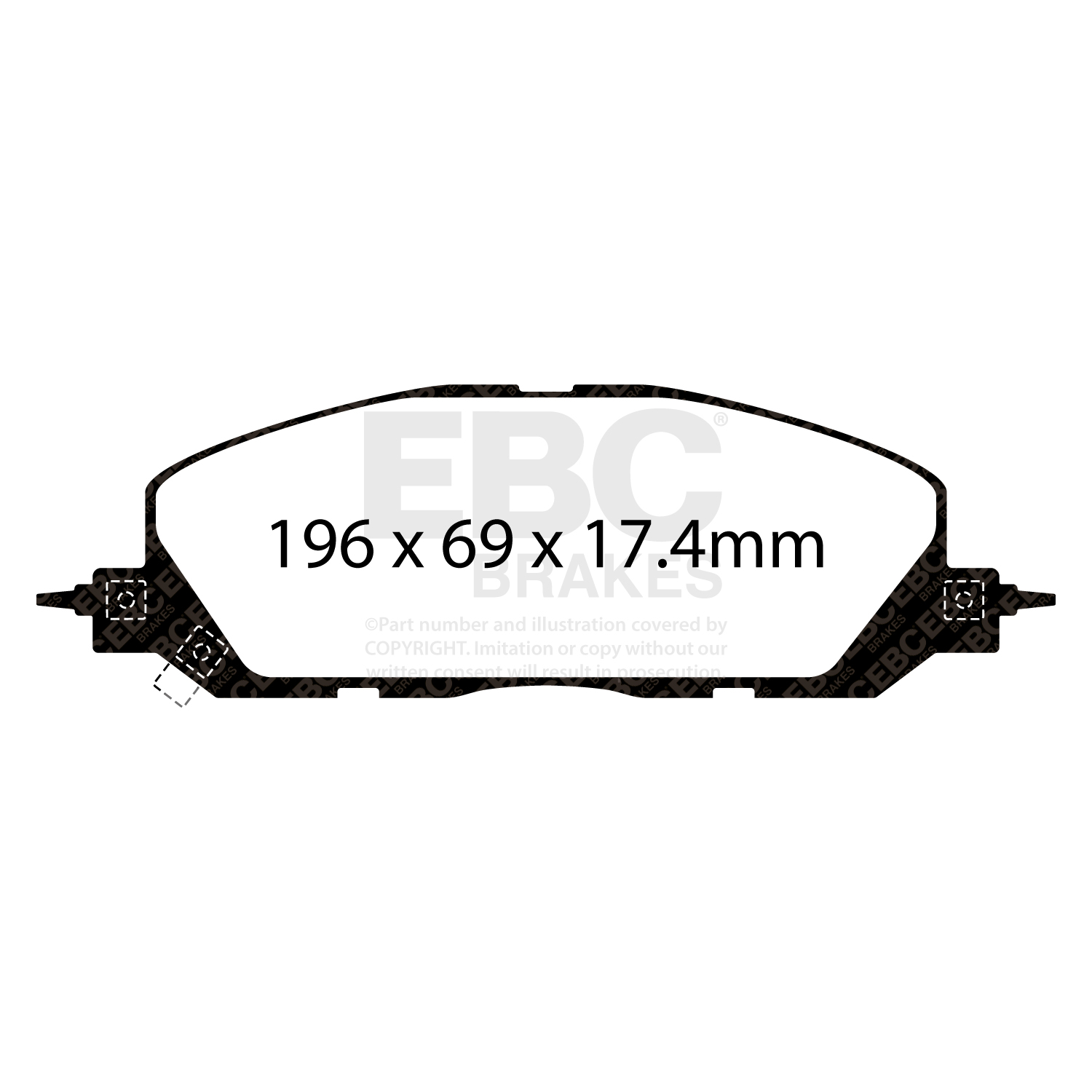 Remblokset EBC Brakes DP43118R
