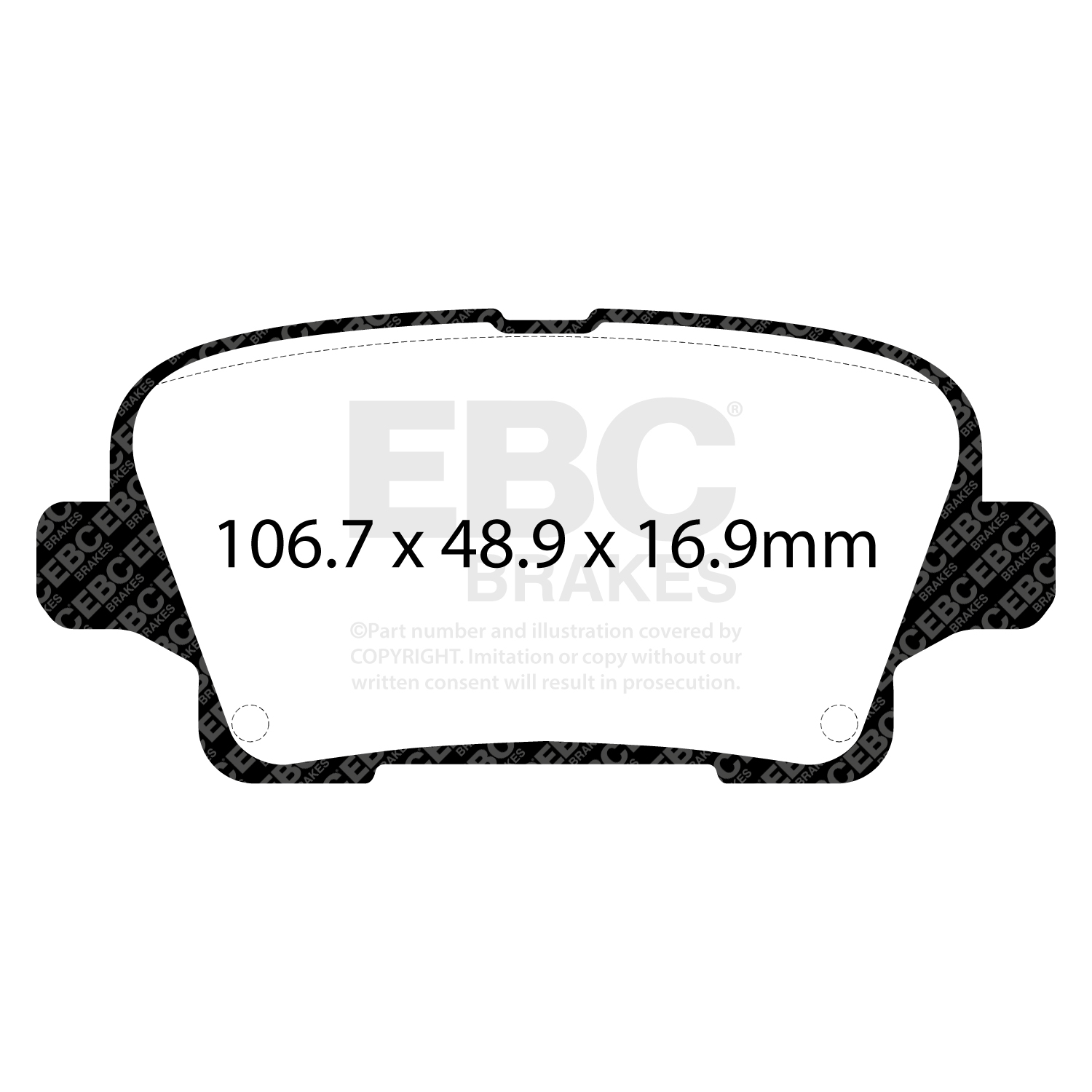 Remblokset EBC Brakes DP43125R