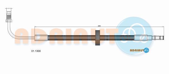 Koppelingsslang Adriauto 01.1300