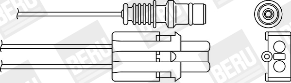 Lambda-sonde Beru By Driv OZH007