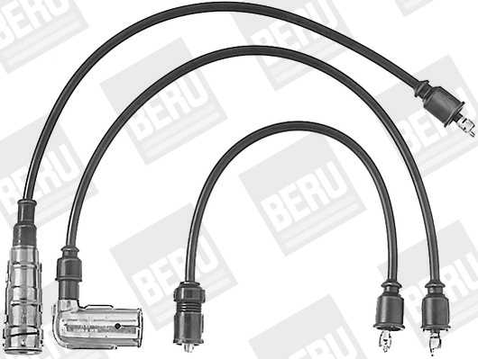 Bougiekabelset Beru By Driv ZEF362