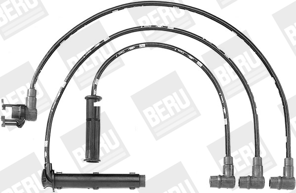 Bougiekabelset Beru By Driv ZEF737