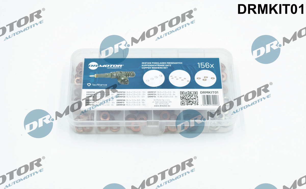 Injector afdichtring Dr.Motor Automotive DRMKIT01