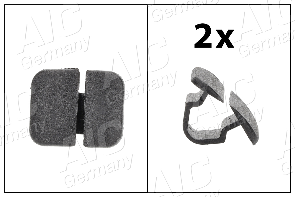 AIC Motorbescherm plaat 57107
