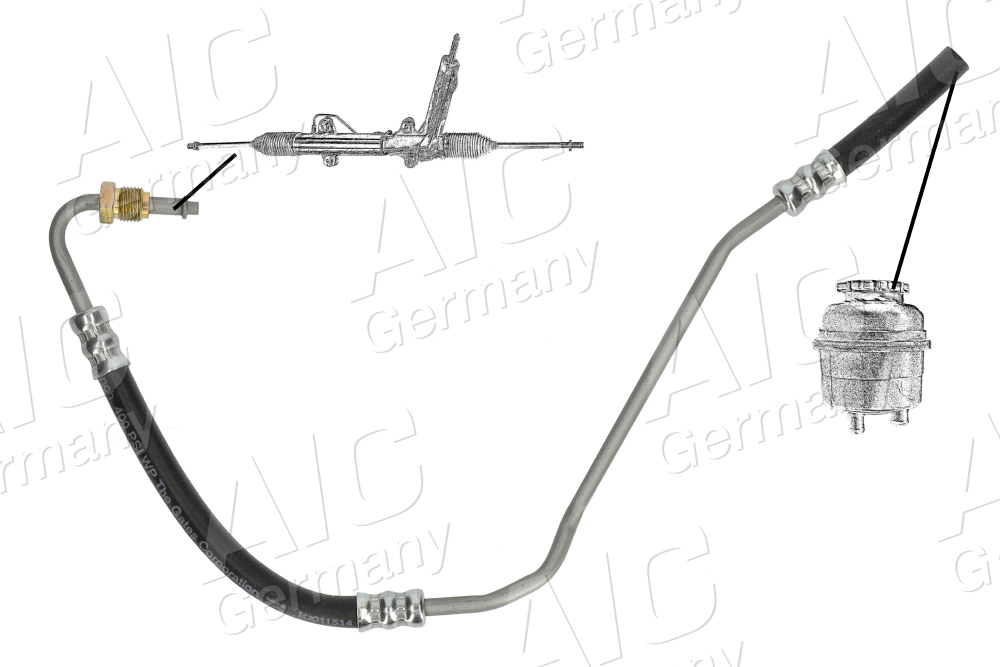 AIC Hydraulische slang 57193