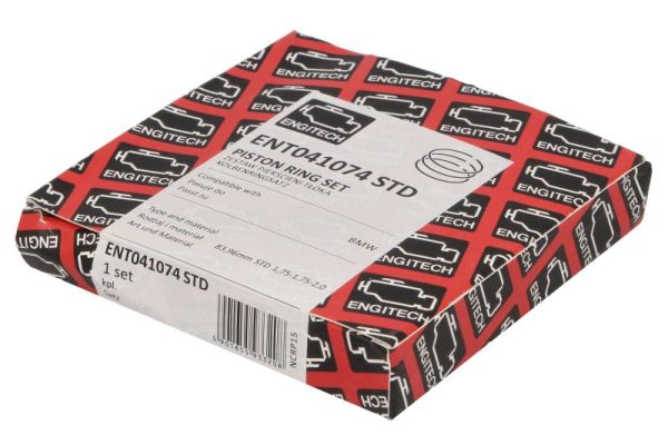 Zuigerveerset Engitech ENT041074 STD