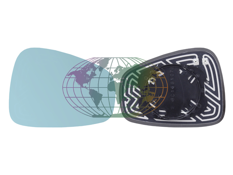 Buitenspiegelglas Bodermann 0435063