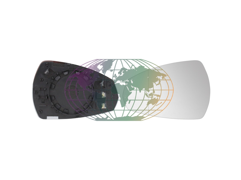 Buitenspiegelglas Bodermann 0802064