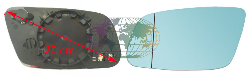 Buitenspiegelglas Bodermann 0831066
