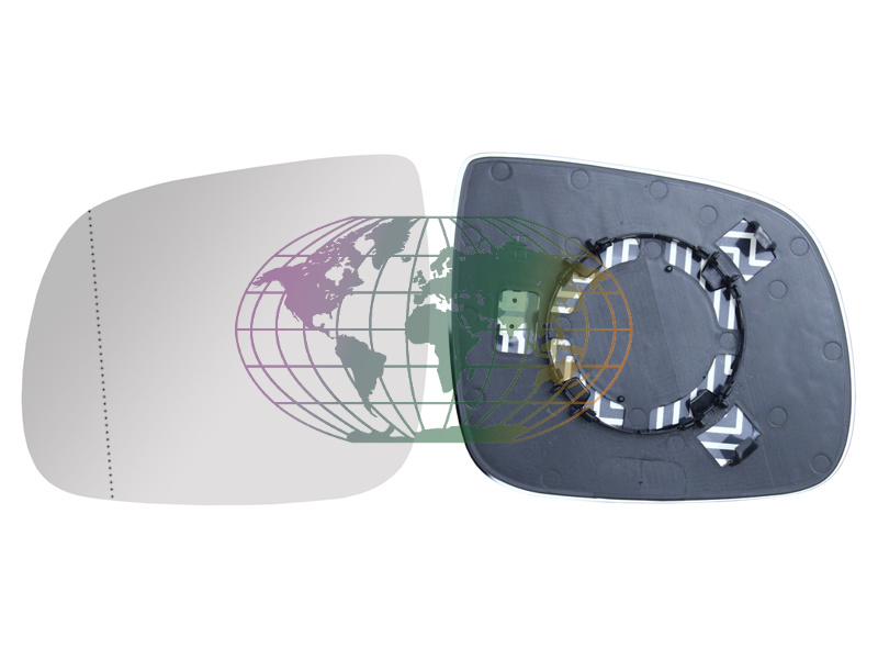 Buitenspiegelglas Bodermann 0881064