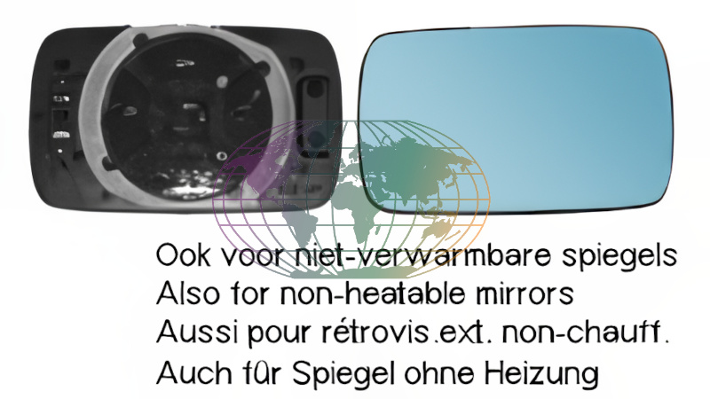 Buitenspiegelglas Bodermann 1633066