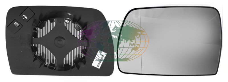 Buitenspiegelglas Bodermann 1641066