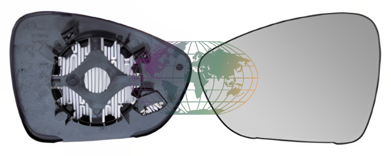 Buitenspiegelglas Bodermann 2004064