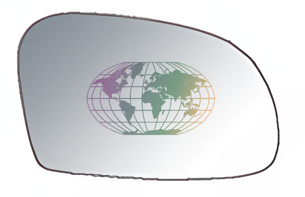 Buitenspiegelglas Bodermann 2071063