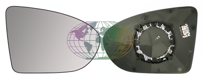 Buitenspiegelglas Bodermann 2440063
