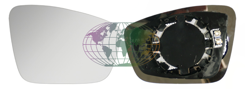 Buitenspiegelglas Bodermann 3247063