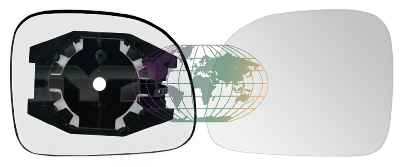 Buitenspiegelglas Bodermann 3253064