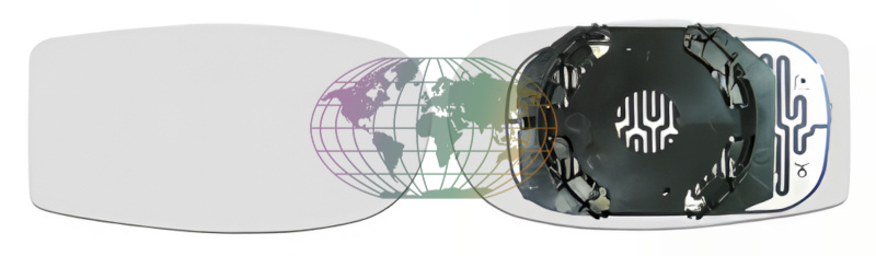 Buitenspiegelglas Bodermann 3277080