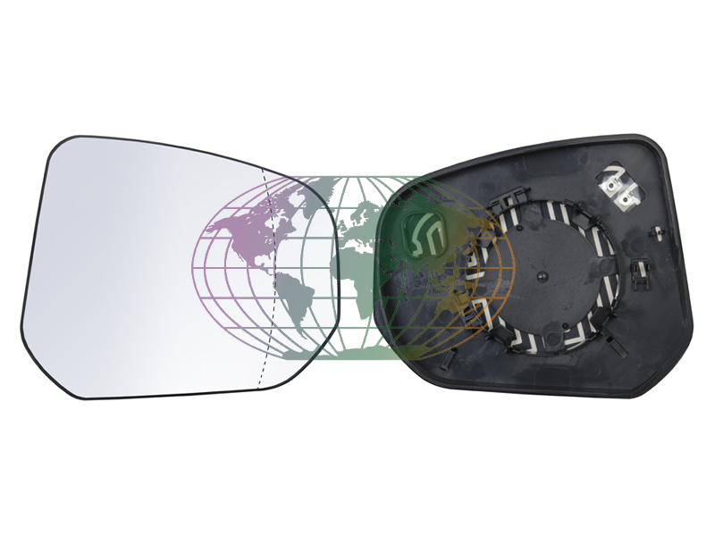 Spiegelglas, buitenspiegel Bodermann 3611061