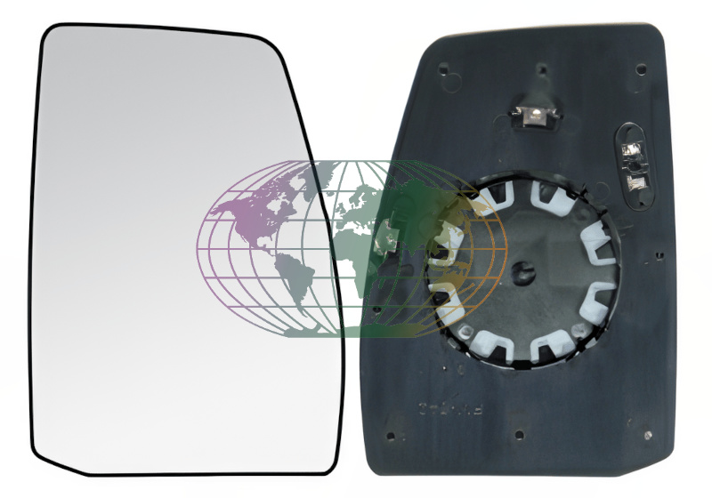 Buitenspiegelglas Bodermann 3628063