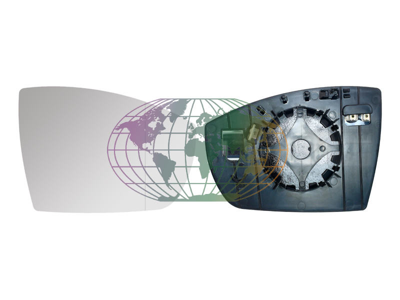 Buitenspiegelglas Bodermann 3642063