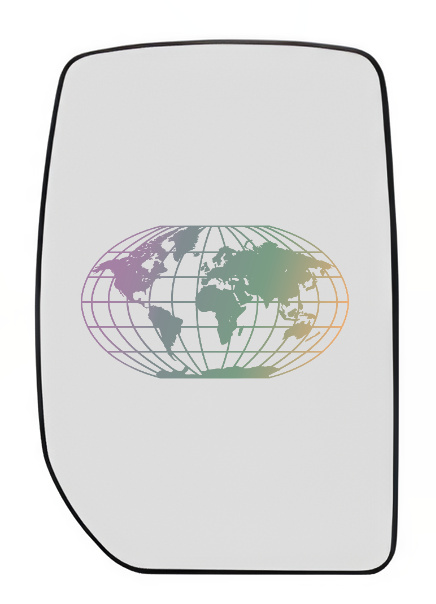 Buitenspiegelglas Bodermann 3666061