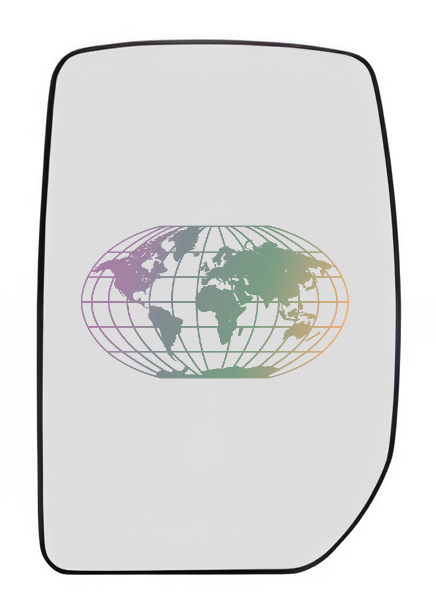 Buitenspiegelglas Bodermann 3666068