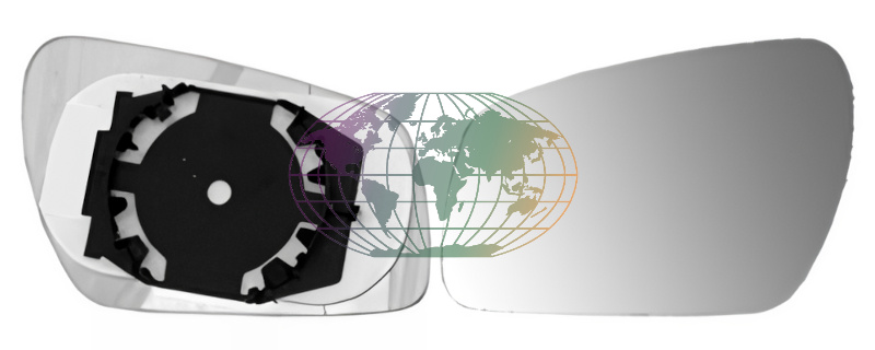 Buitenspiegelglas Bodermann 3684062