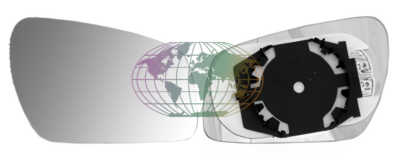 Buitenspiegelglas Bodermann 3684063