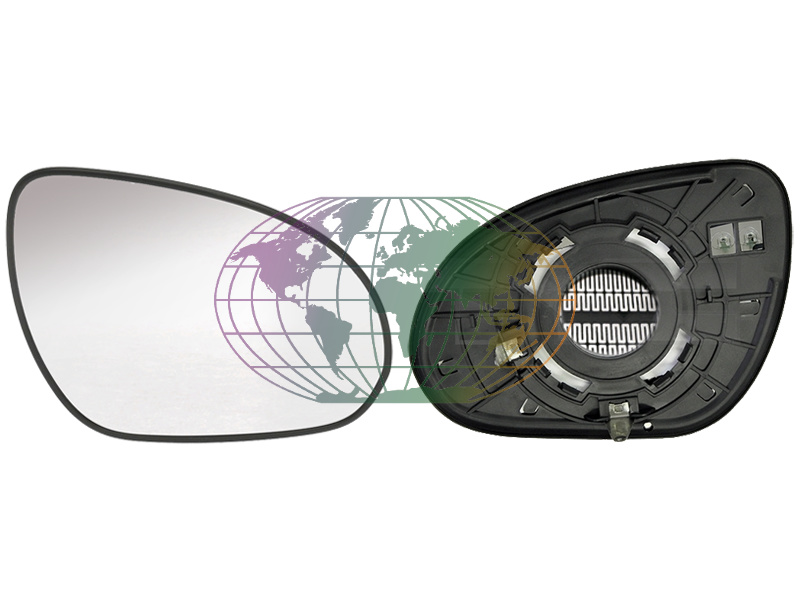 Buitenspiegelglas Bodermann 4427065