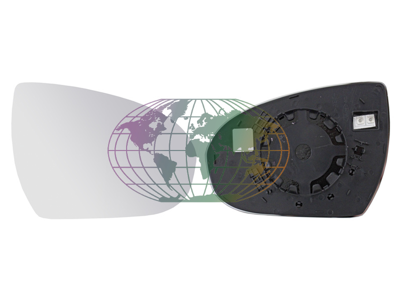 Spiegelglas, buitenspiegel Bodermann 4483063