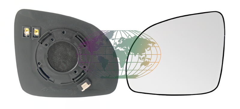Buitenspiegelglas Bodermann 4645066