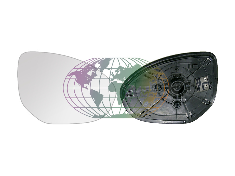 Buitenspiegelglas Bodermann 5643063