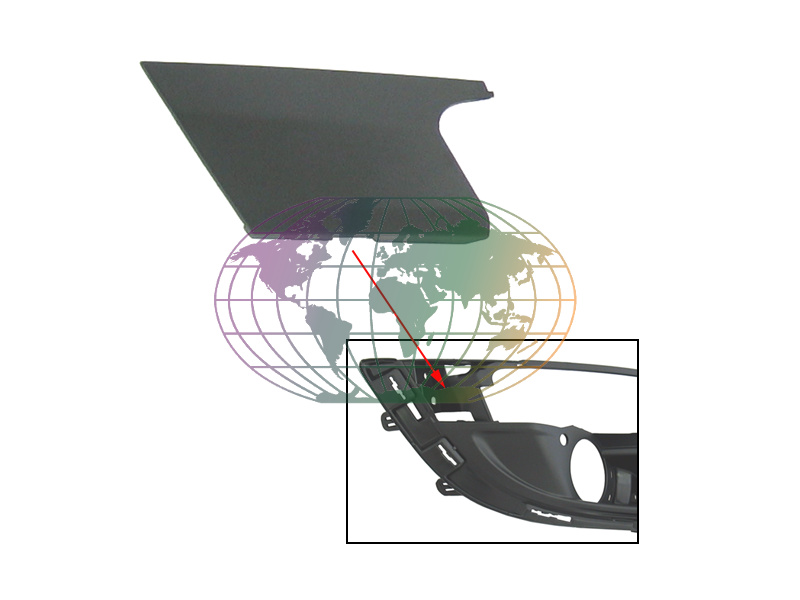 Voorbumper deel Bodermann 6422377