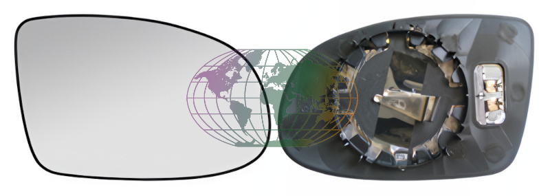 Buitenspiegelglas Bodermann 6449063