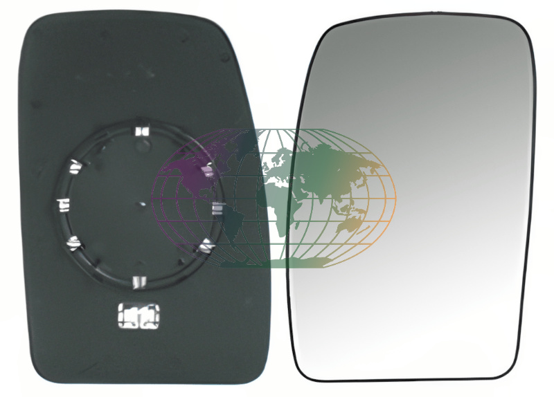 Buitenspiegelglas Bodermann 6462064