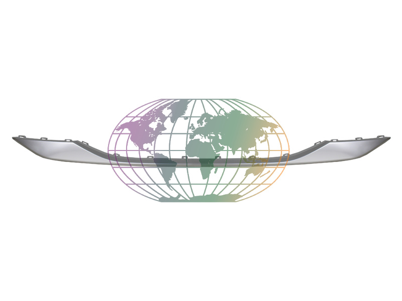 Ventilatiegrille, bumper Bodermann 6828375