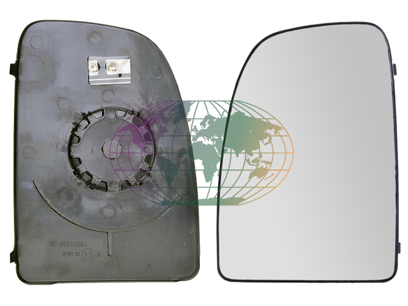 Buitenspiegelglas Bodermann 6874066