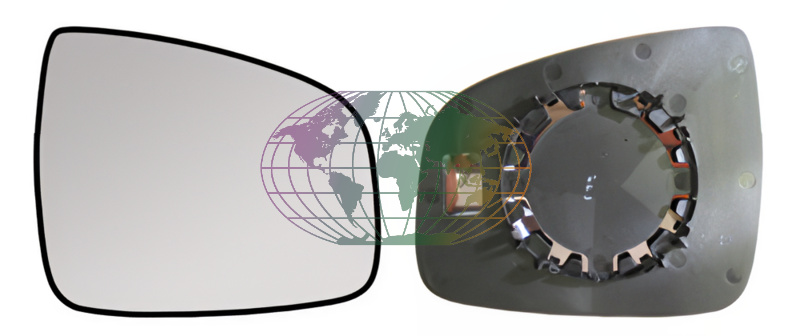 Buitenspiegelglas Bodermann 7229061