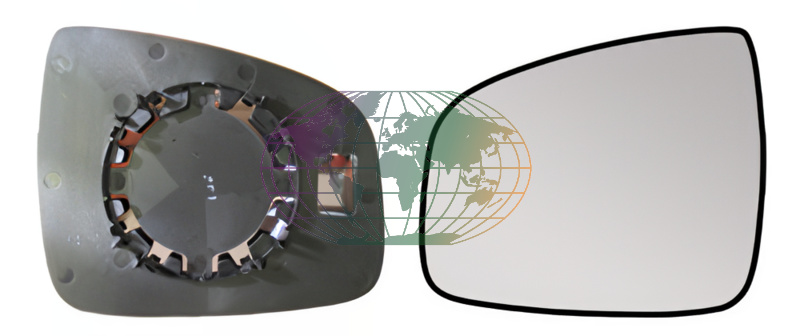 Buitenspiegelglas Bodermann 7229062