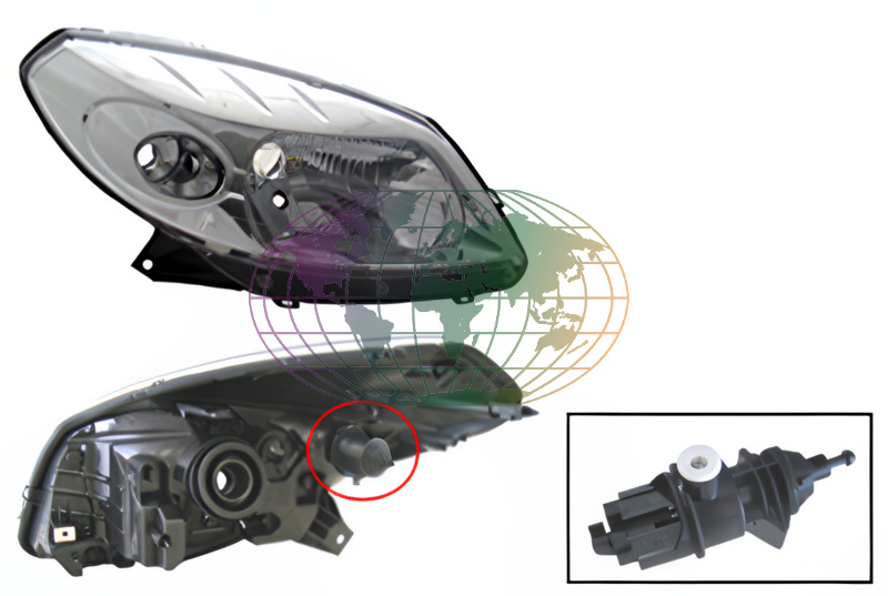 Koplamp Bodermann 7229277