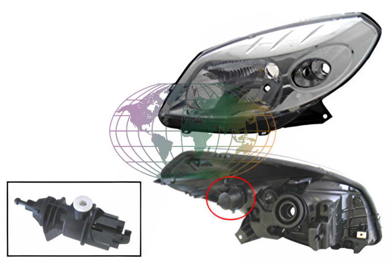 Koplamp Bodermann 7229278