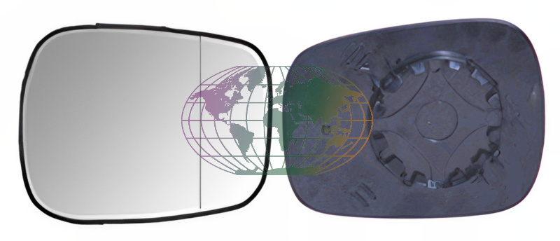 Buitenspiegelglas Bodermann 7266067