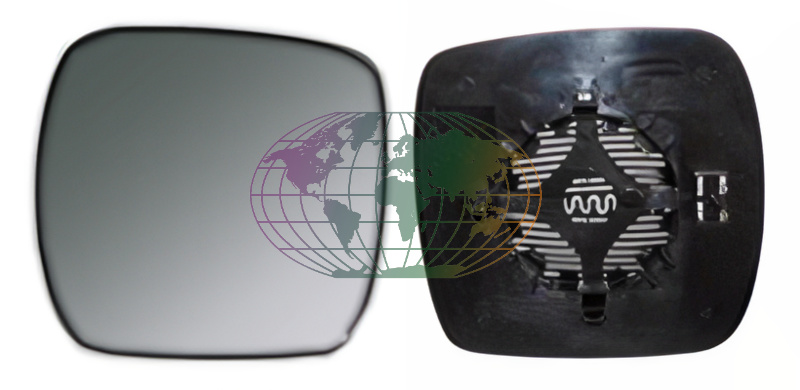 Buitenspiegelglas Bodermann 7268065