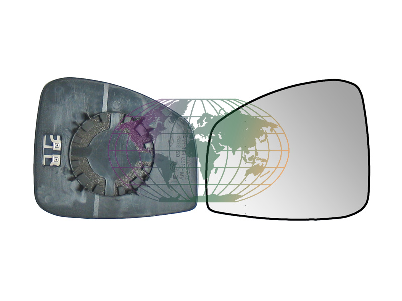 Buitenspiegelglas Bodermann 7279064