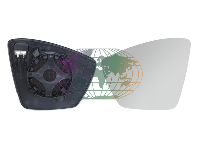 Buitenspiegelglas Bodermann 7837064